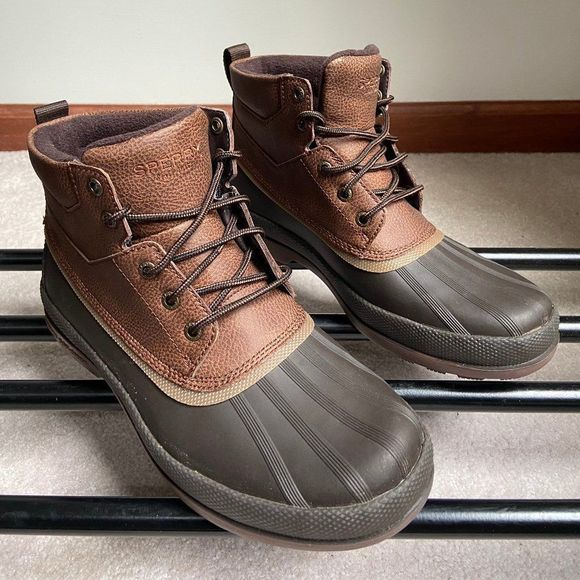 SPERRY Men Cold Bay Leather Chukka Boot NEW - NWOB - Picture 7 of 8